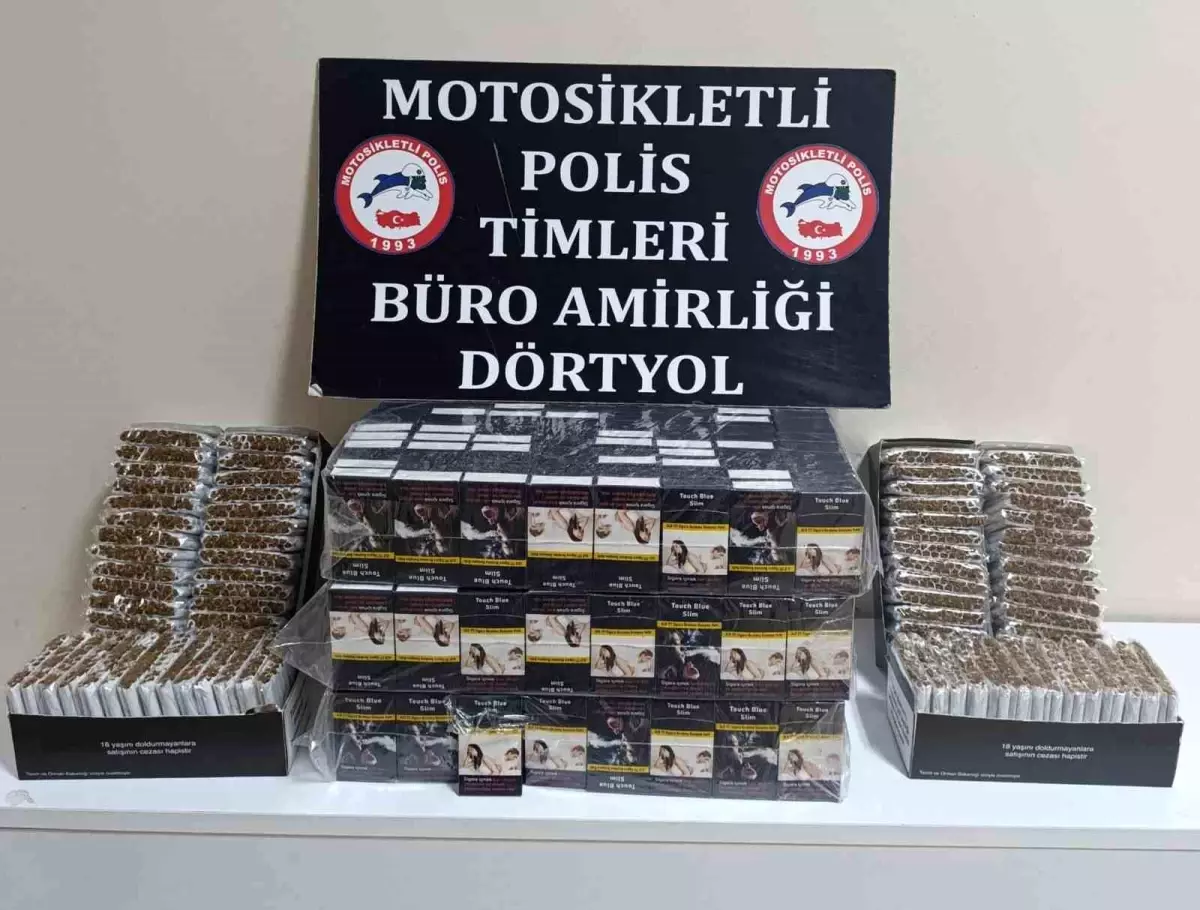 Hatay'da 430 Paket Gümrük Kaçağı Sigara Ele Geçirildi
