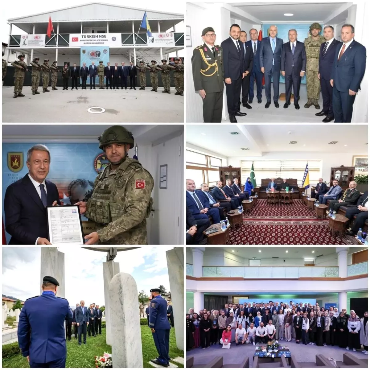 Hulusi Akar, Srebrenitsa'da Hatıraları Ziyaret Etti