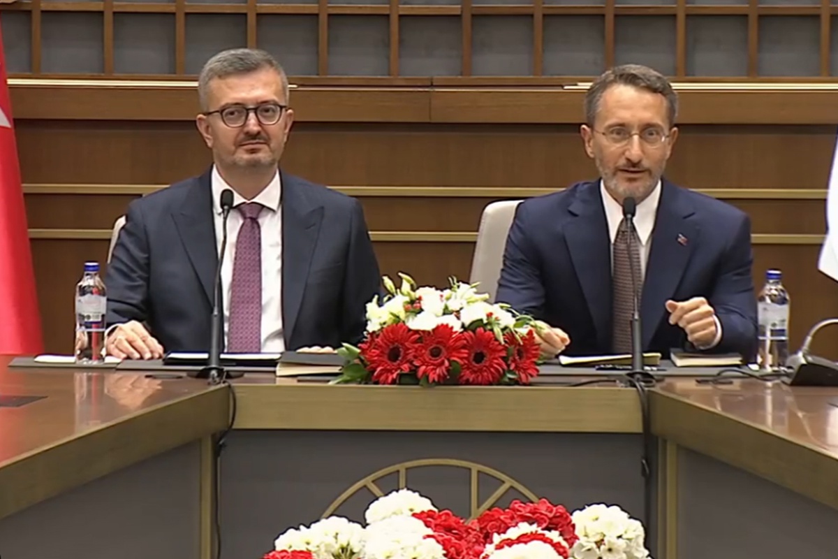 İletişim Başkanlığı'nda devir teslim