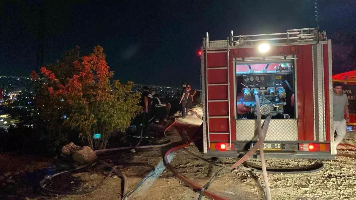 Konya'da Havai Fişek Yangını: 3 Şahıs Gözaltında
