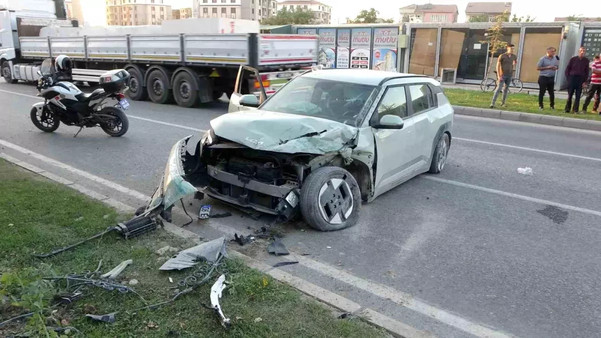Malatya'da Otomobil Kazasında 3 Yaralı