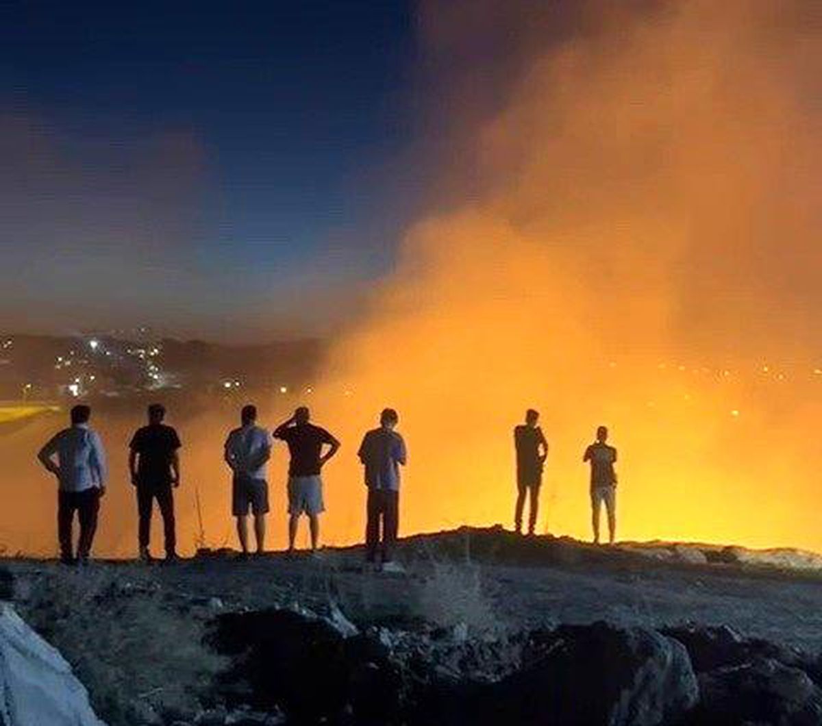 Adıyaman'da Orman Yangını Korku Yarattı
