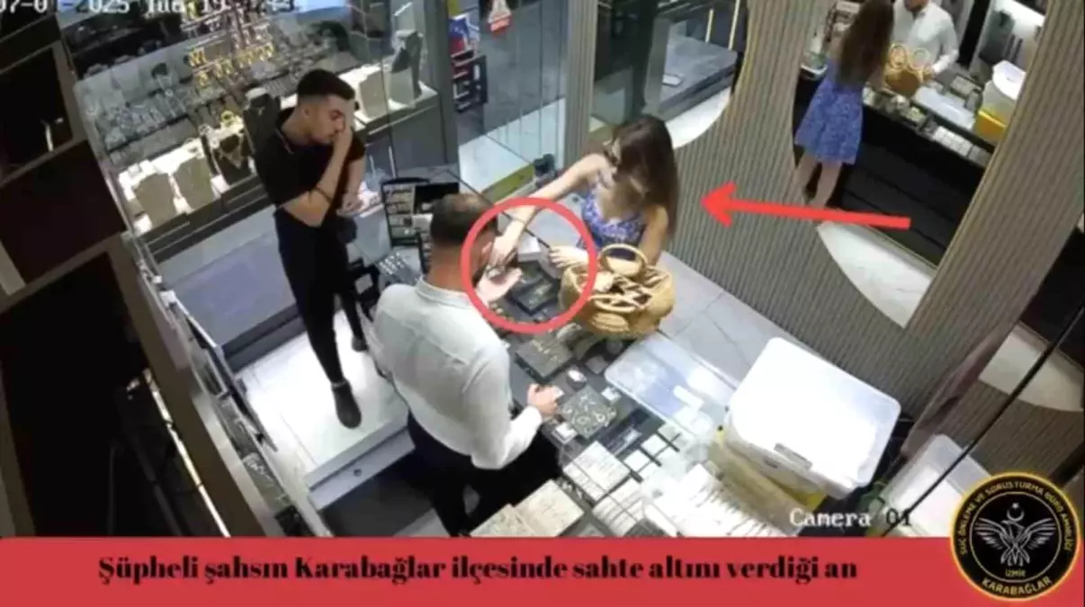 İzmir'de Sahte Altın Bozdurma Operasyonu: 3 Şüpheli Gözaltında