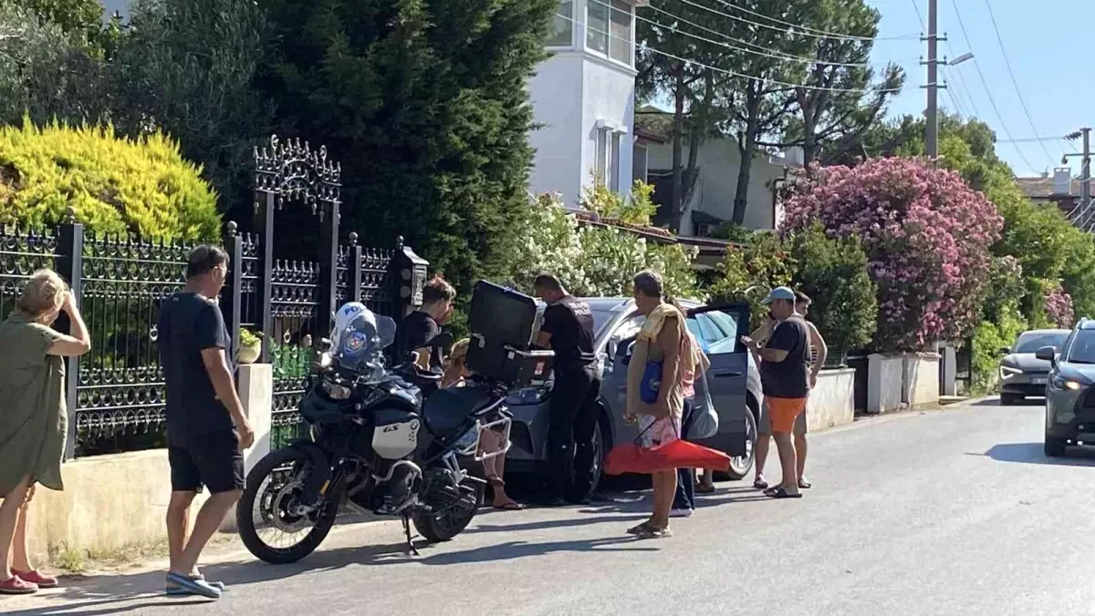 Alkollü Sürücü Ayvalık'ta Kaza Yaptı