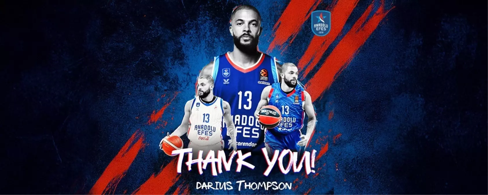 Anadolu Efes, Darius Thompson ile Yolları Ayırdı