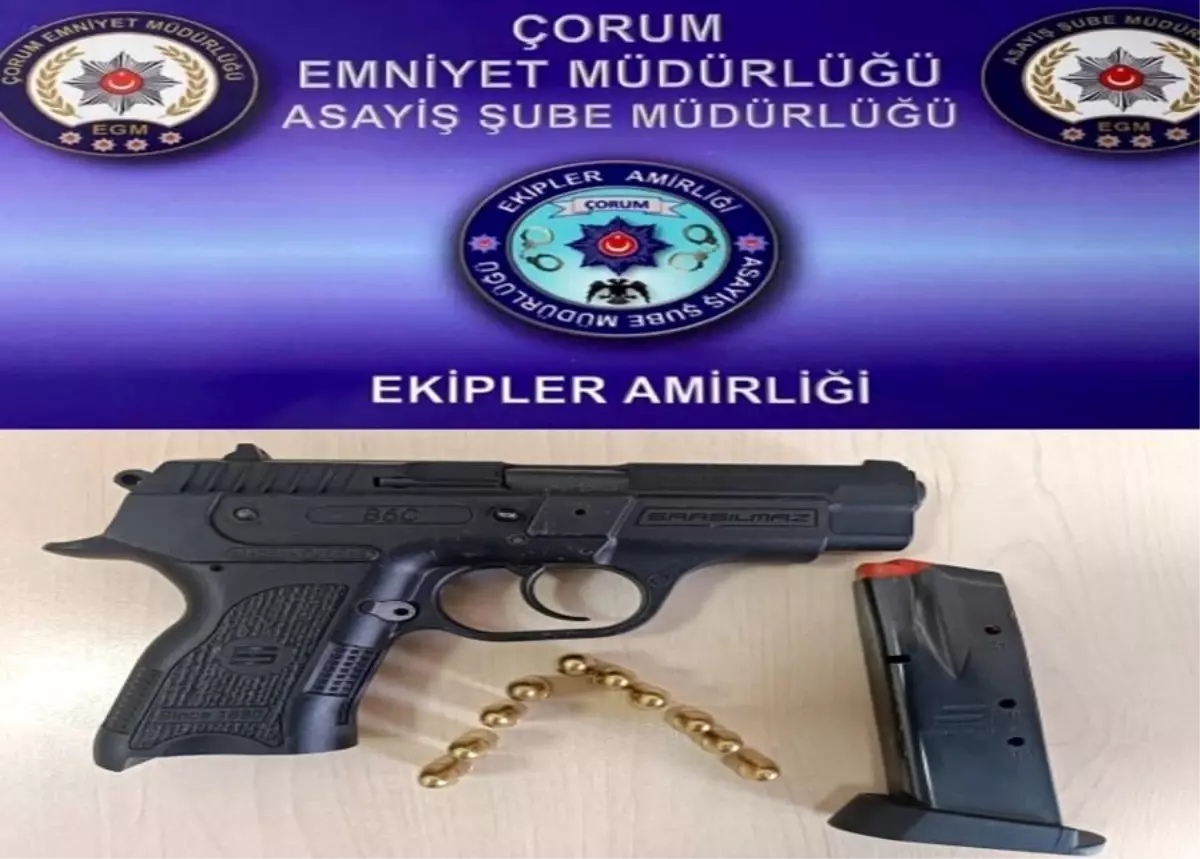 Çorum'da Geniş Kapsamlı Uygulama: 5 Kişi Yakalandı