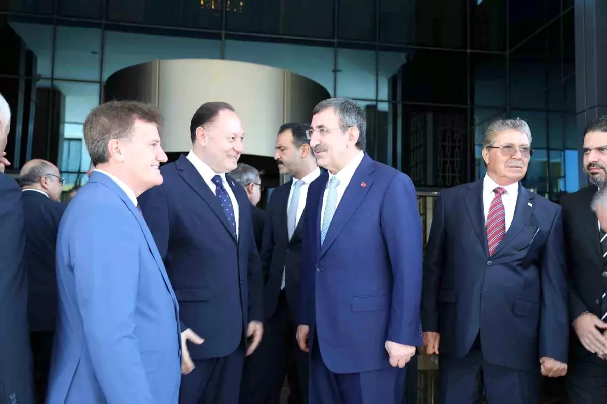 Cumhurbaşkanı Yardımcısı Cevdet Yılmaz KKTC'yi Ziyaret Etti