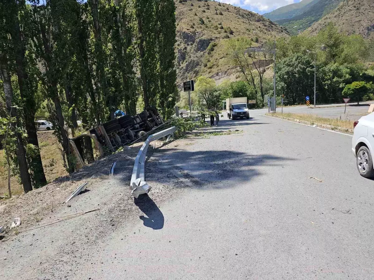 İspir'de Trafik Kazası: 1 Ölü