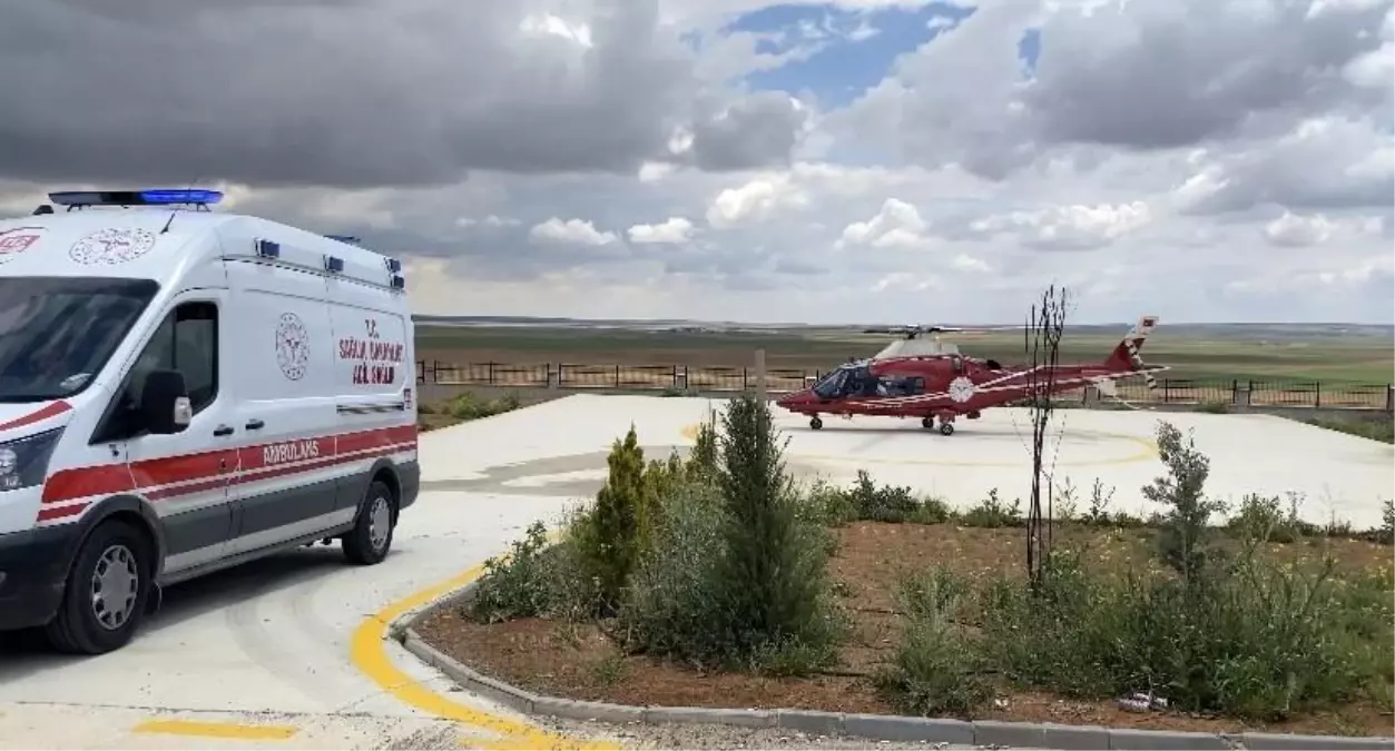 Böbrek Yetmezliği Olan Hastaya Hava Ambulansı Sevk Edildi