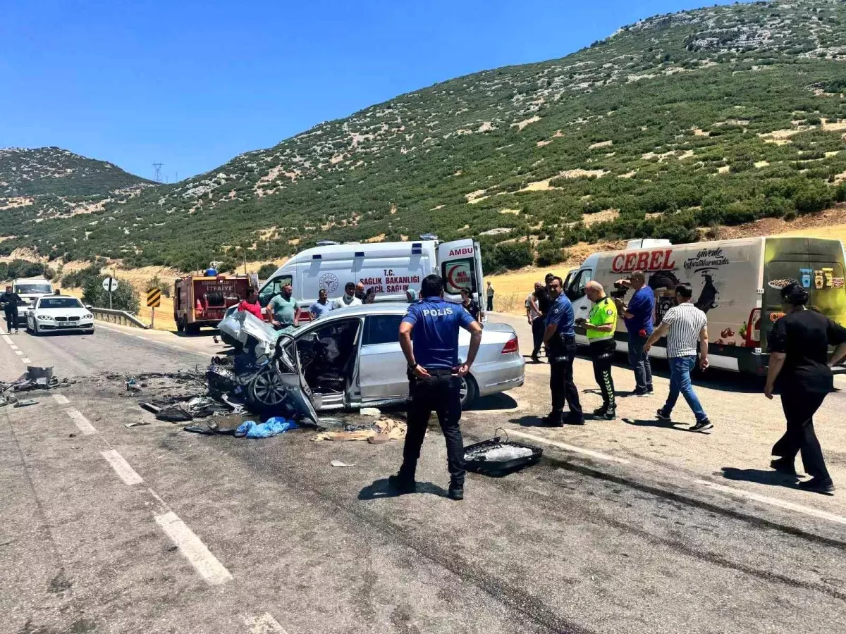 Isparta'da Trafik Kazası: 1 Ölü, 9 Yaralı