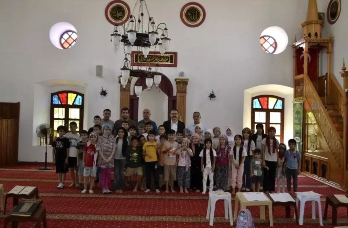 Kaymakam Ateş'ten Kur'an Kursu Ziyareti