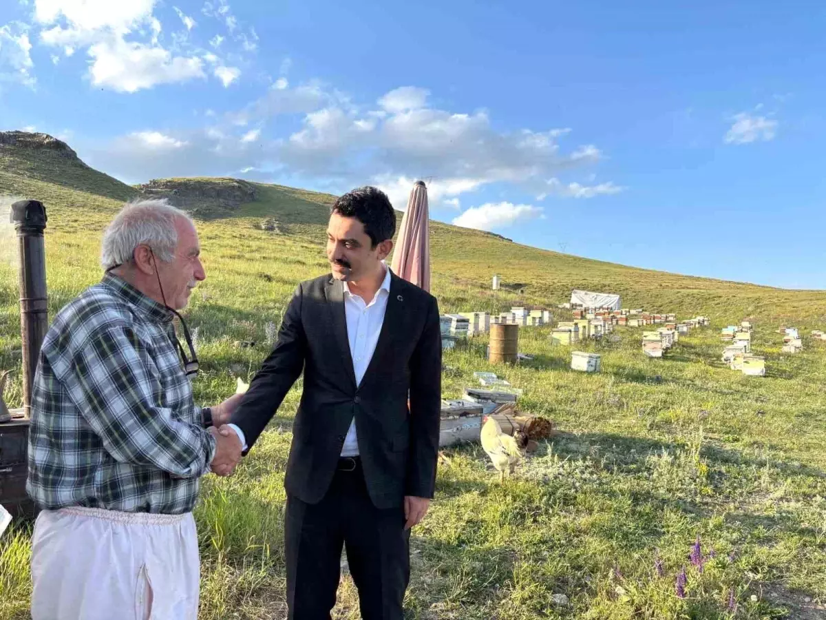 Kaymakam Tutal'dan Arıcılığa Destek Ziyareti