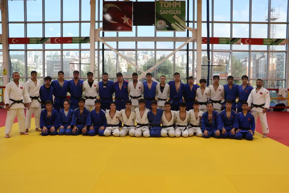 Milli Judocular Samsun'da Kamp Yapıyor