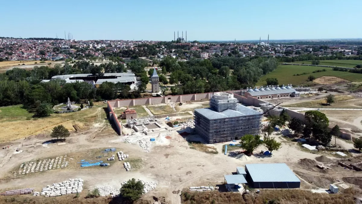 Milli Saraylar İdaresi Başkanı Yıldız: Edirne Sarayı'nın yüzde 50'si ihya edildi