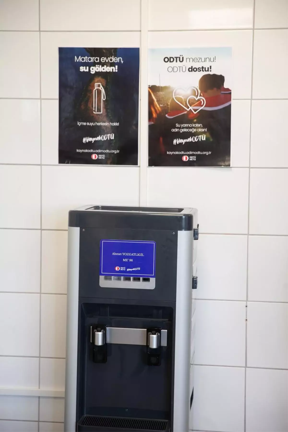 ODTÜ'den Öğrencilere Ücretsiz İçme Suyu Projesi: Kaynak ODTÜ