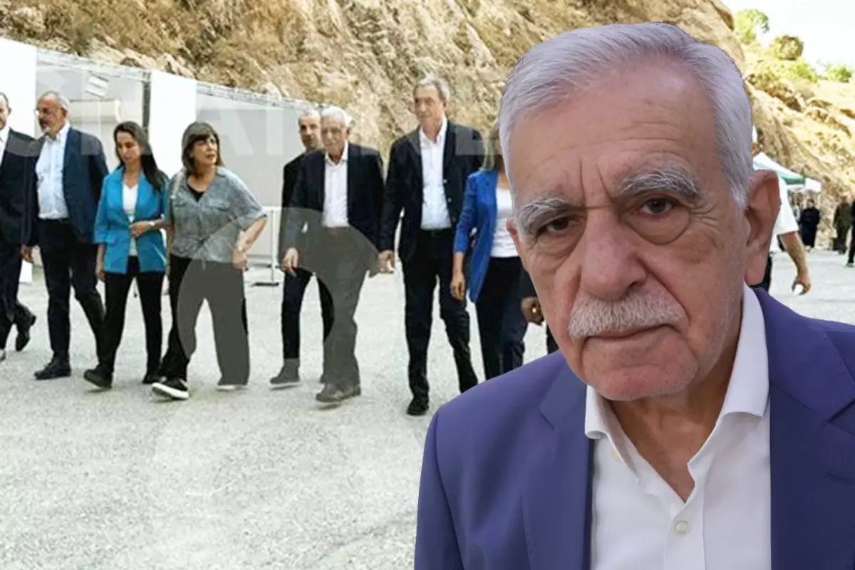 PKK töreni için Ahmet Türk'ün 8 yıllık yasağı kaldırıldı