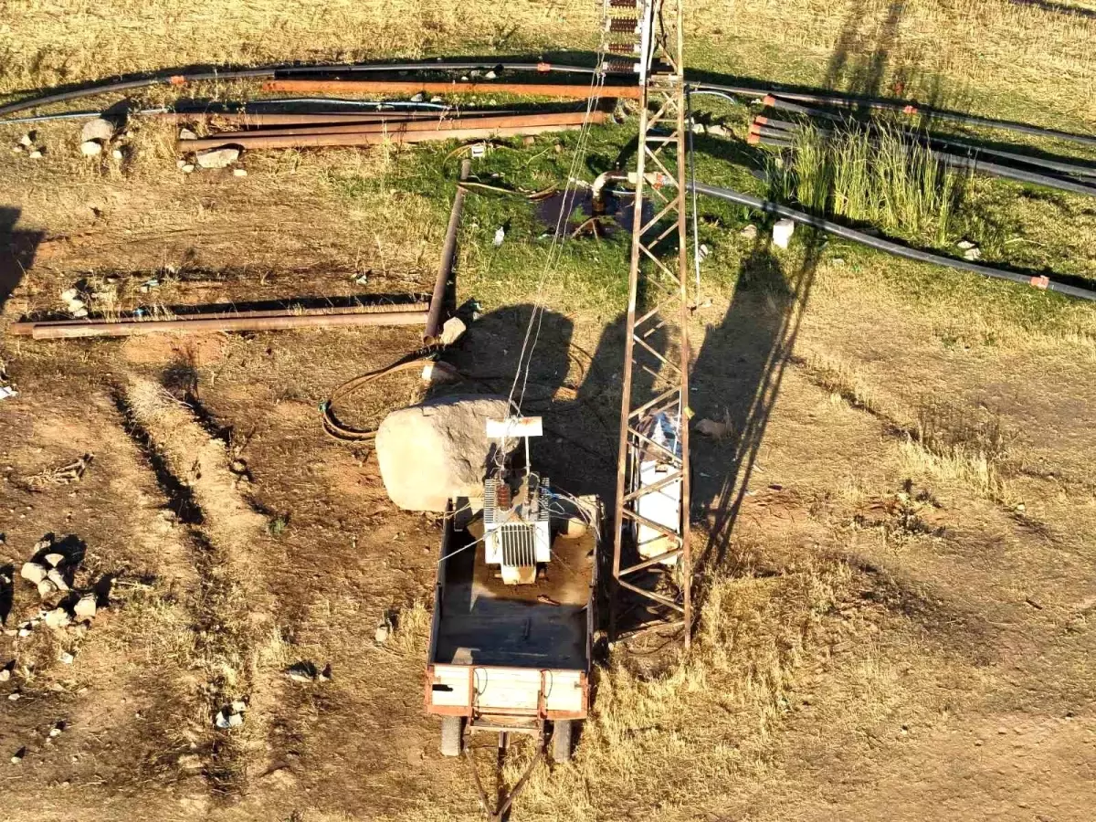 Şanlıurfa'da Dron Destekli Denetimle 33 Kaçak Trafo Tespit Edildi