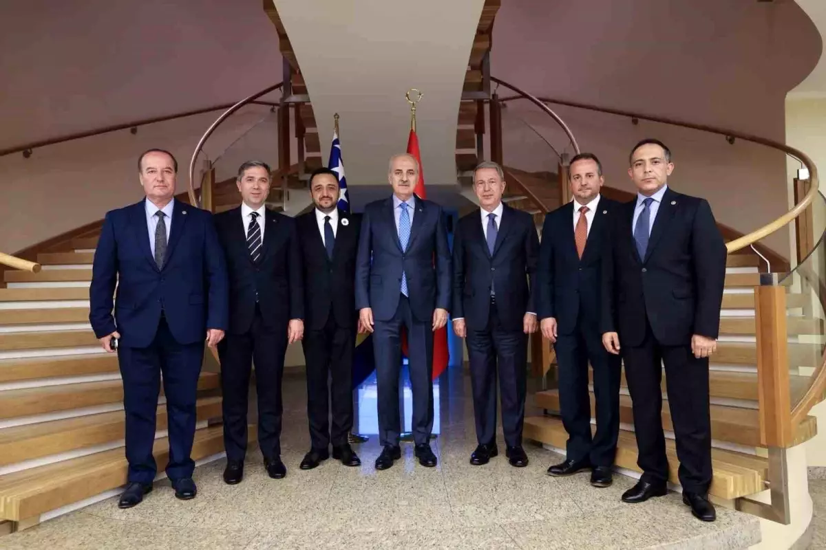 TBMM Başkanı Numan Kurtulmuş, Saraybosna Büyükelçiliğini Ziyaret Etti