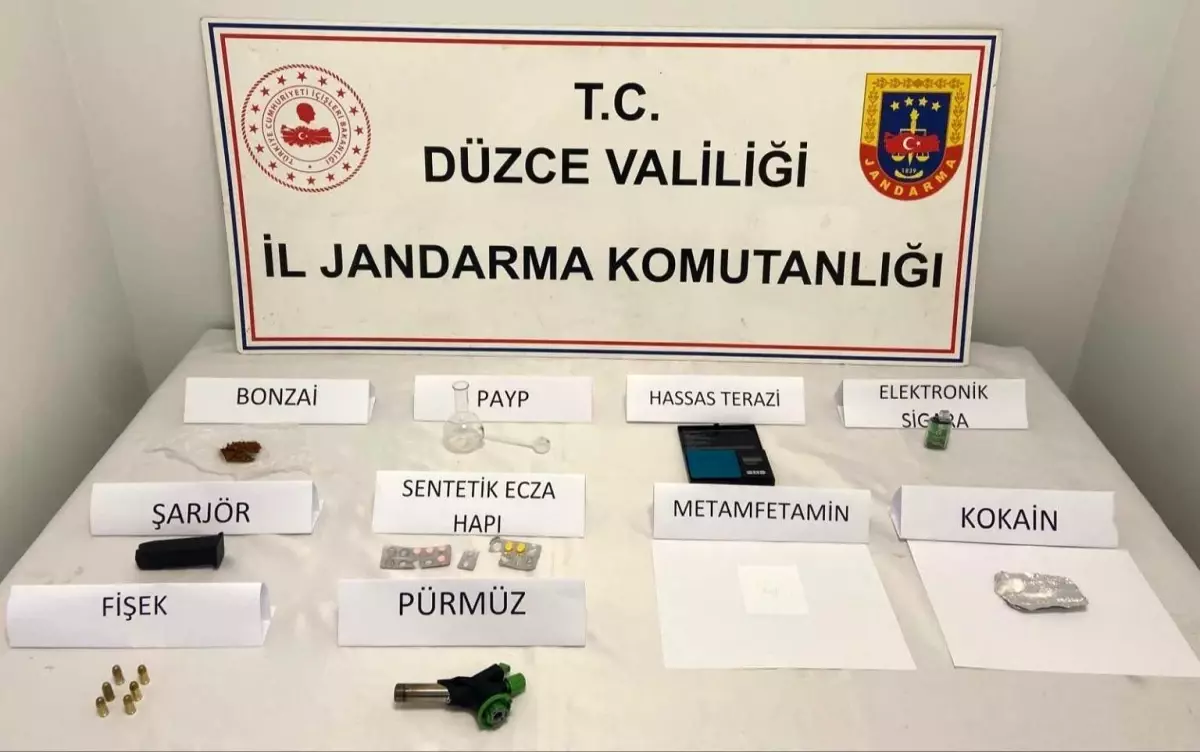 Düzce'de Uyuşturucu Operasyonu: 1 Tutuklama