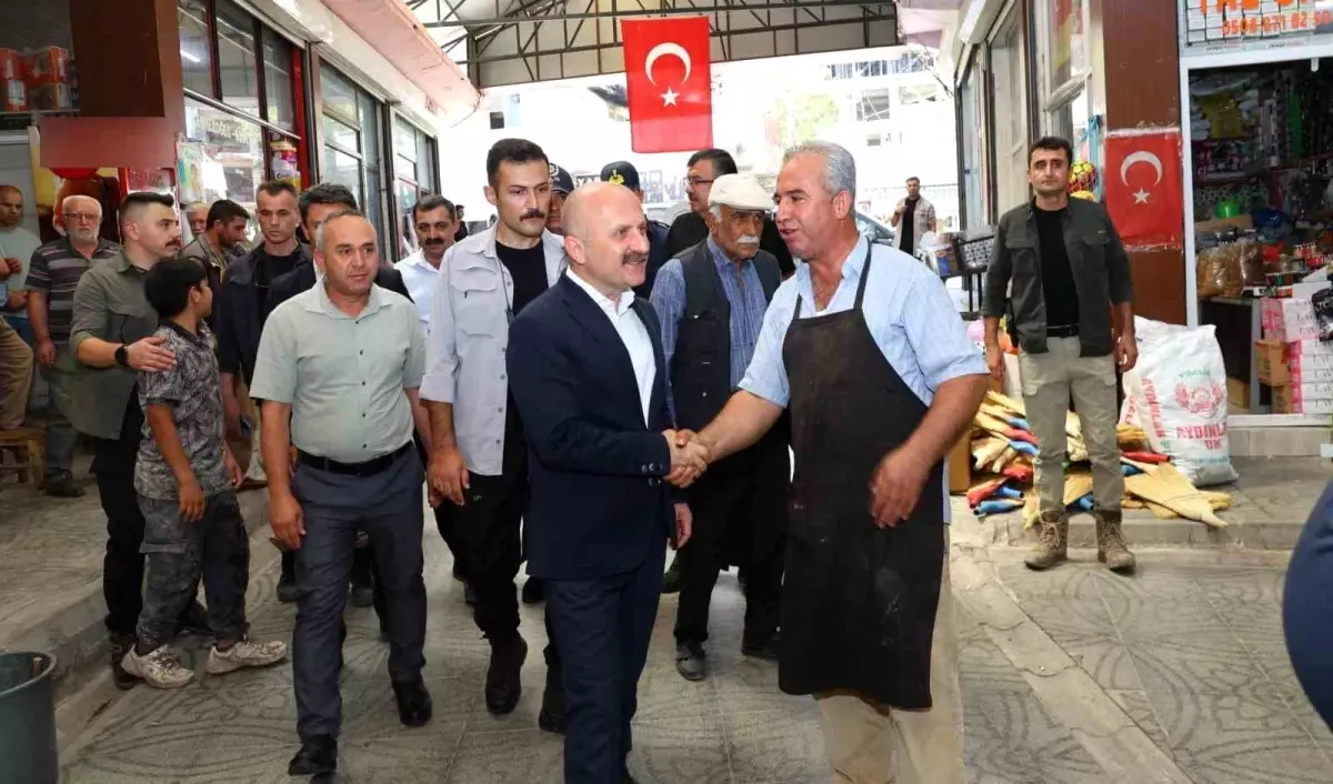 Vali Osman Varol, Besni’de Esnaf Ziyareti Gerçekleştirdi