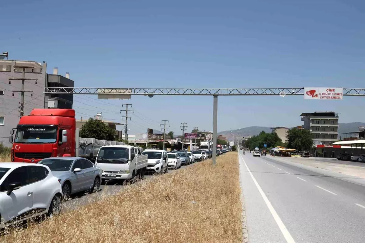 Aydın-Muğla Karayolunda Yoğun Trafik Aksamaları