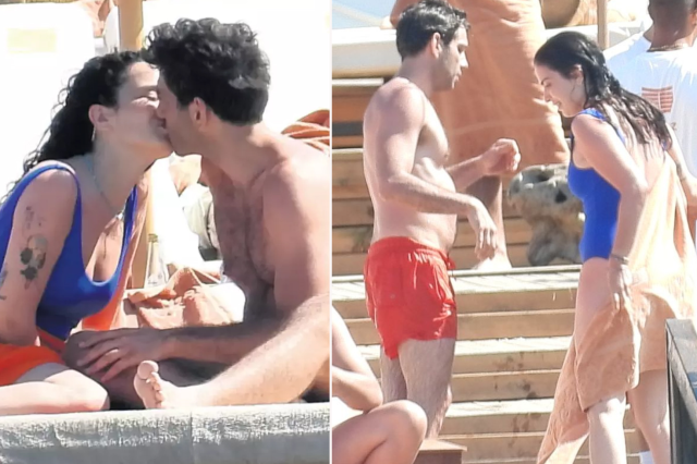 Aslı Bekiroğlu and her boyfriend lip to lip in Çeşme!