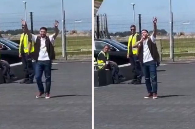 Beşiktaş taraftarı çıldırdı! Sevinçten Serdal Adalı'nın ayağını öptüler