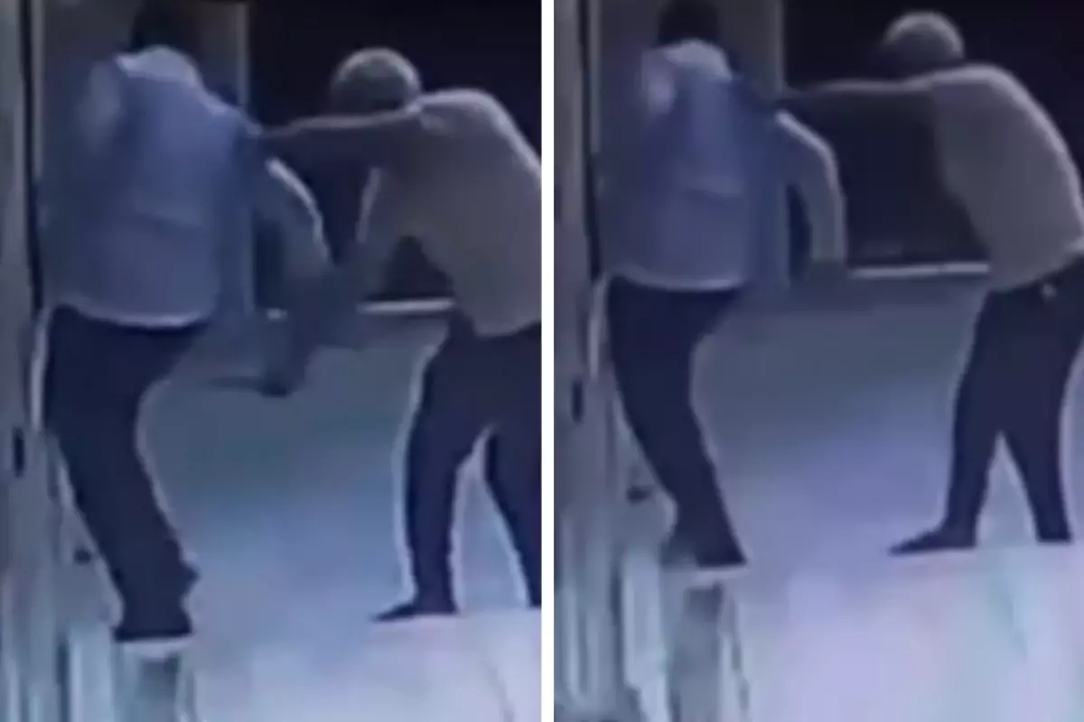 Cami müezzinine bıçaklı saldırı! O anlar kameralarda