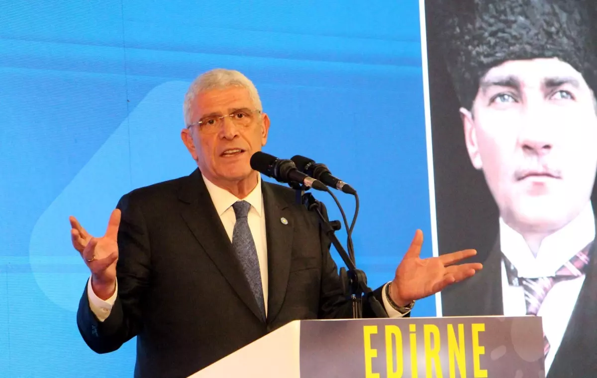 İYİ Parti Genel Başkanı Dervişoğlu: 'Adaleti Savunmaya Devam Edeceğiz'