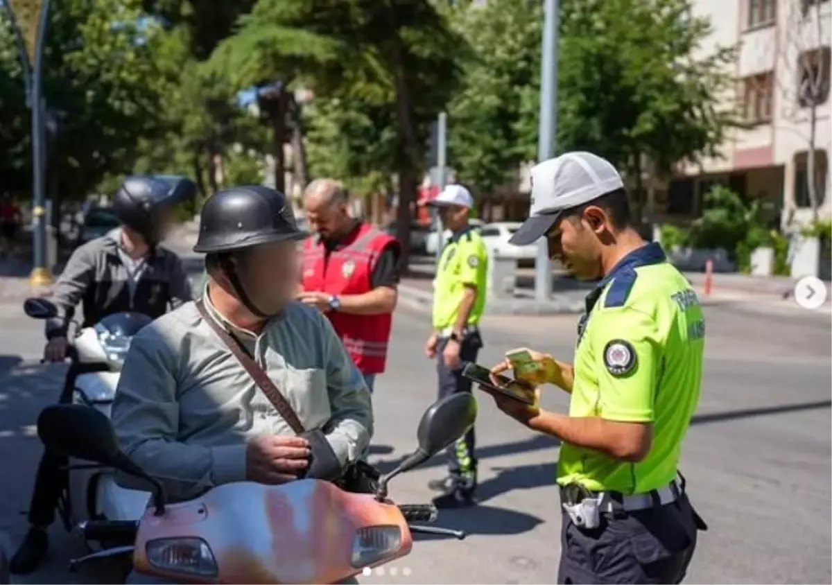 Isparta'da Motosiklet Denetimleri: 137 Sürücüye Ceza, 10 Araç Men Edildi
