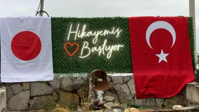 Bride came from Japan to Düzce: 13,000 kilometers of love