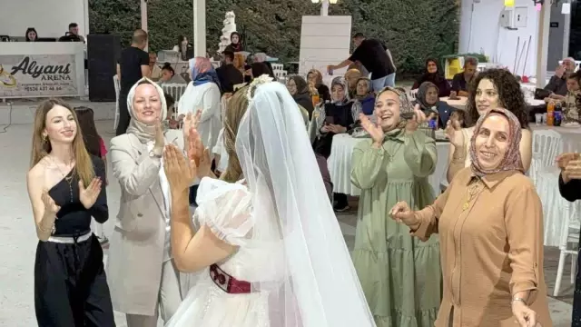 Bride came from Japan to Düzce: 13,000 kilometers of love