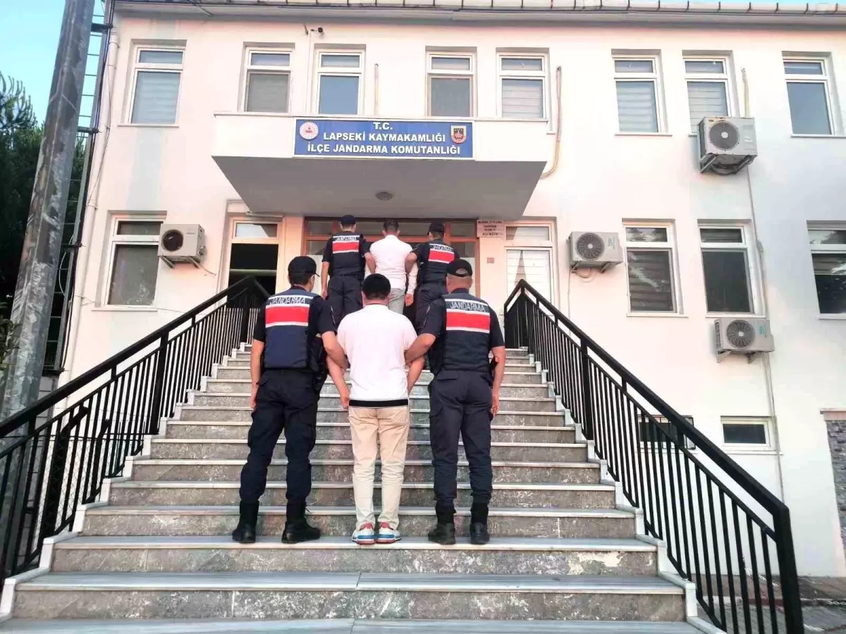 Çanakkale'de Sigara İzmariti Yangına Neden Oldu