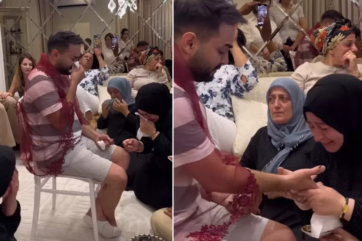 Mayısta nikah, temmuzda düğün! Kadir Ezildi kına gecesinde gözyaşlarını tutamadı