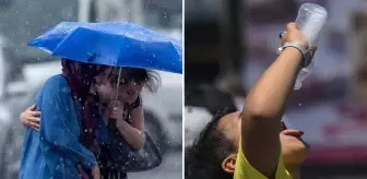 Meteoroloji uyardı! Yurdun bir tarafı 45 derece, diğer tarafı sağanak yağış