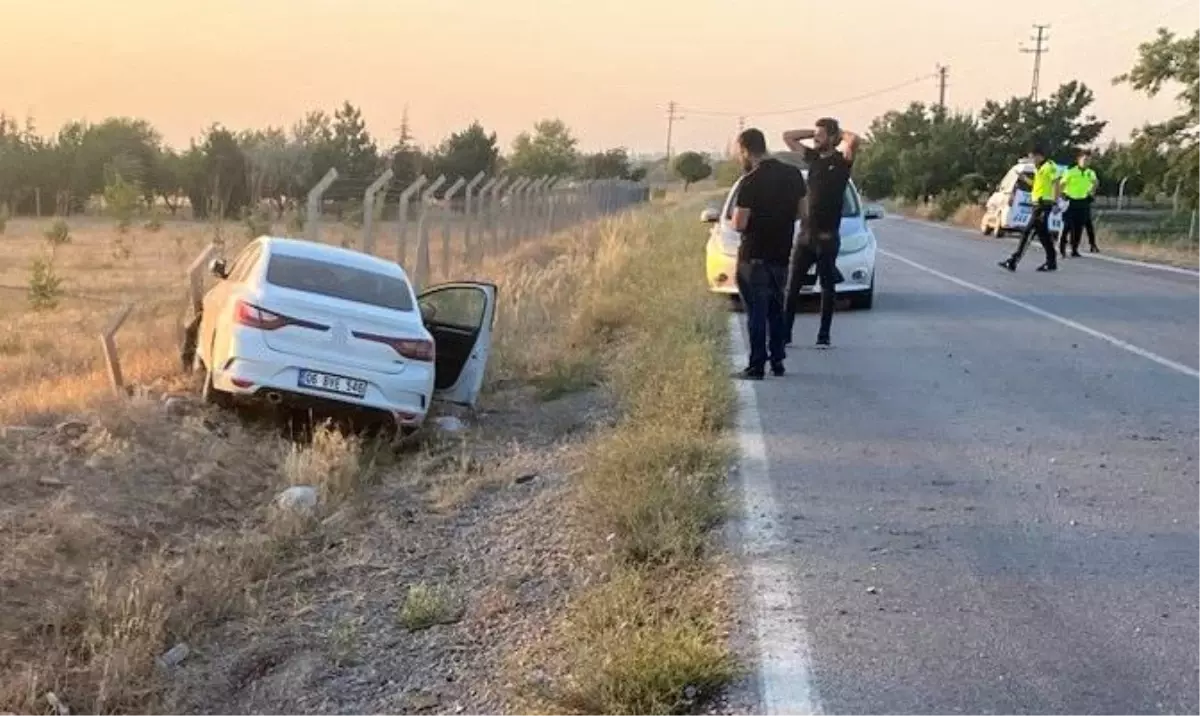 Konya'da Trafik Kazası: 2 Yaralı