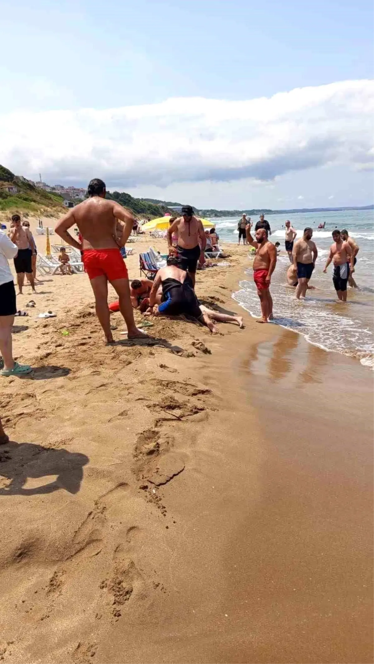 Sinop'ta Boğulma Tehlikesi Geçiren Kişi Kurtarıldı