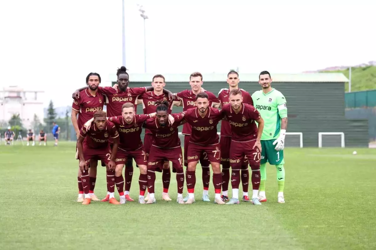 Trabzonspor, Dinamo Tiflis ile 1-1 Beraber Kaldı