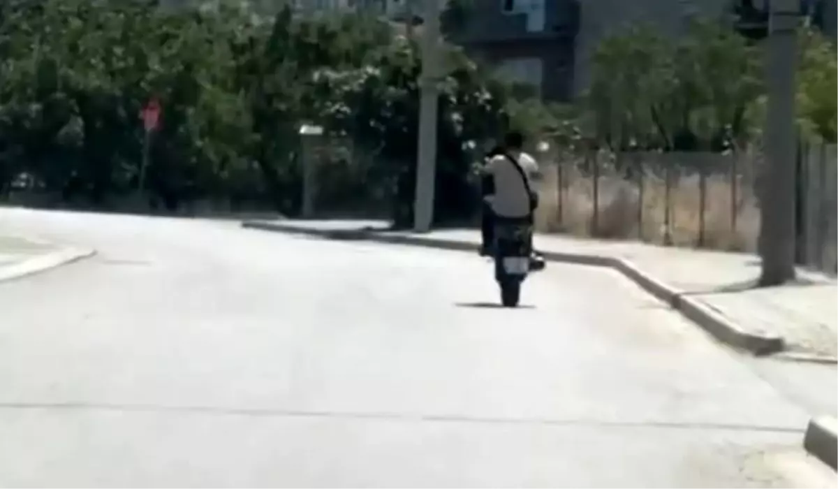 Denizli'de Akrobatik Motosiklet Sürüşüne 4 Bin TL Ceza
