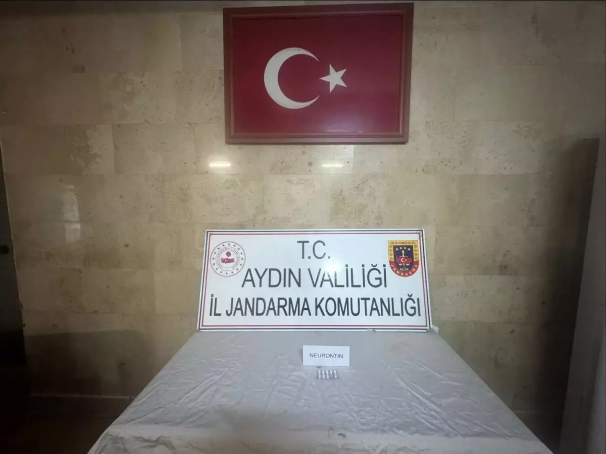Aydın'da Uyuşturucu ile Yakalanan Şahıs Gözaltına Alındı