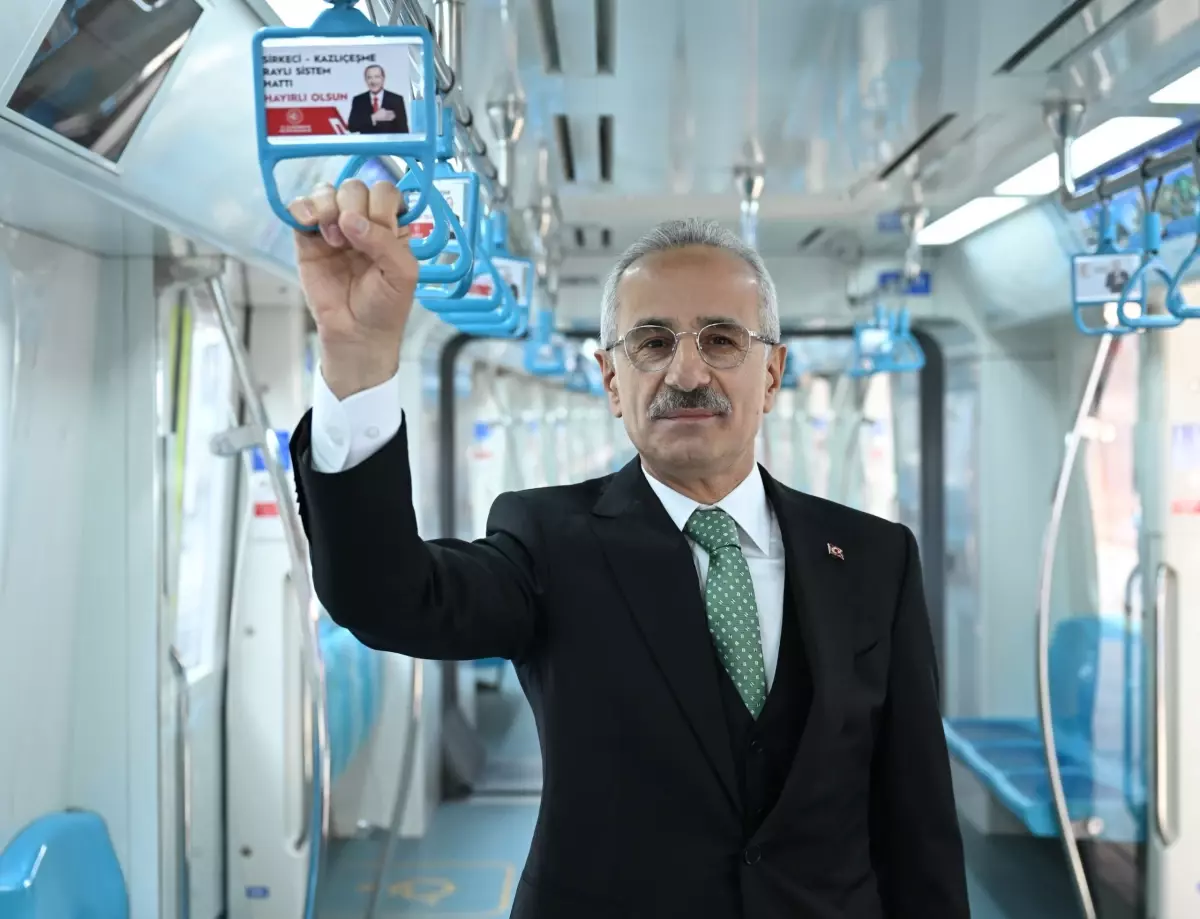 15 Temmuz'da Raylı Sistemler Ücretsiz Olacak