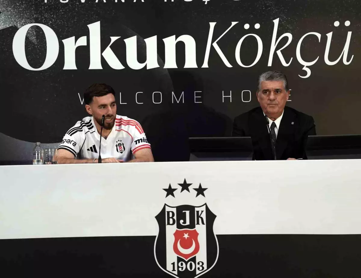 Beşiktaş, Orkun Kökçü ile 1+4 Yıllık Sözleşme İmzaladı