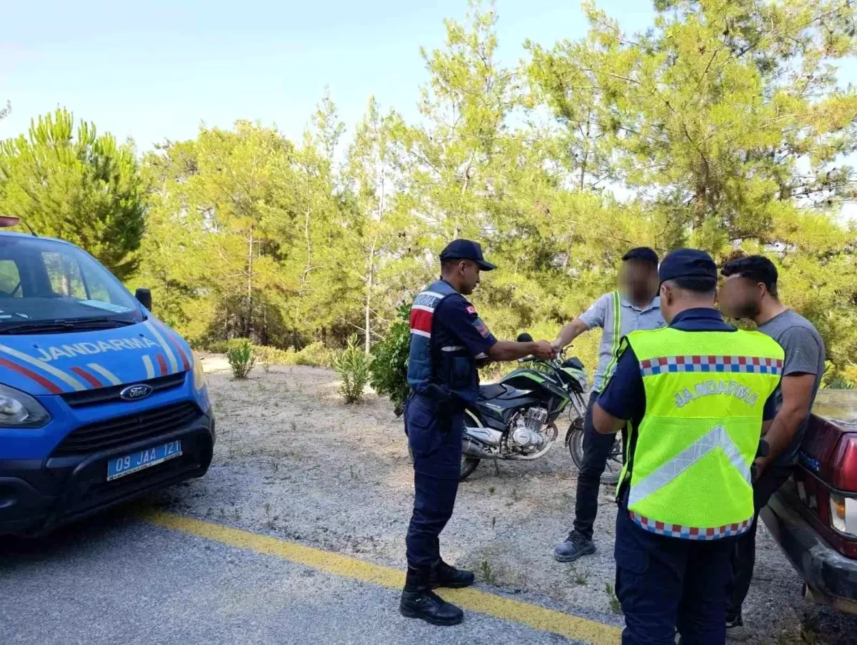 Jandarma, Aydın'da Boğulma ve Orman Yangınlarına Karşı Denetim Gerçekleştirdi