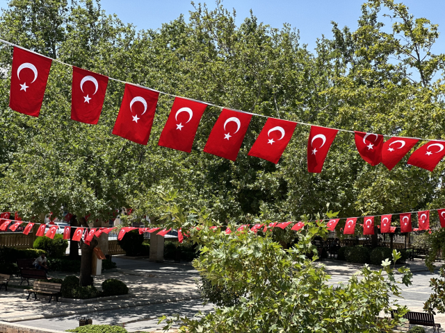 After President Erdoğan's words, the country was adorned with Turkish flags in every corner