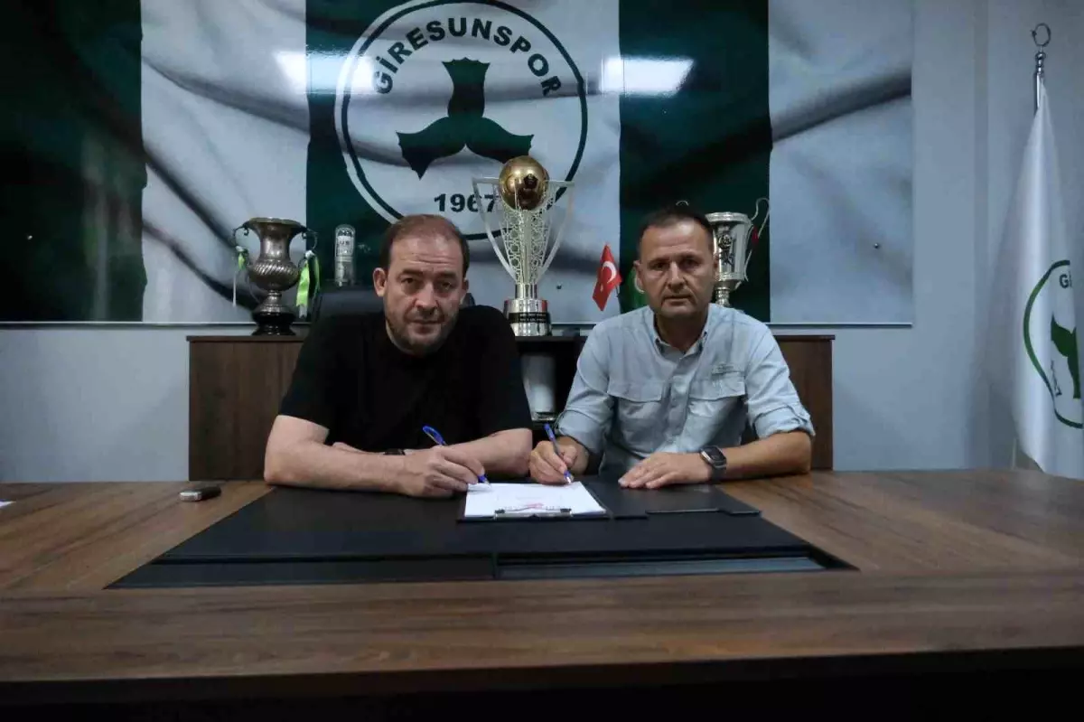 Giresunspor'da Yeni Teknik Direktör Cahit Erçevik