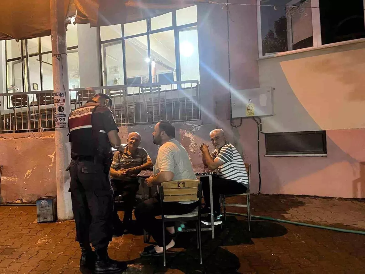 Aydın'da Jandarma'dan Sıcak Nokta Uygulaması