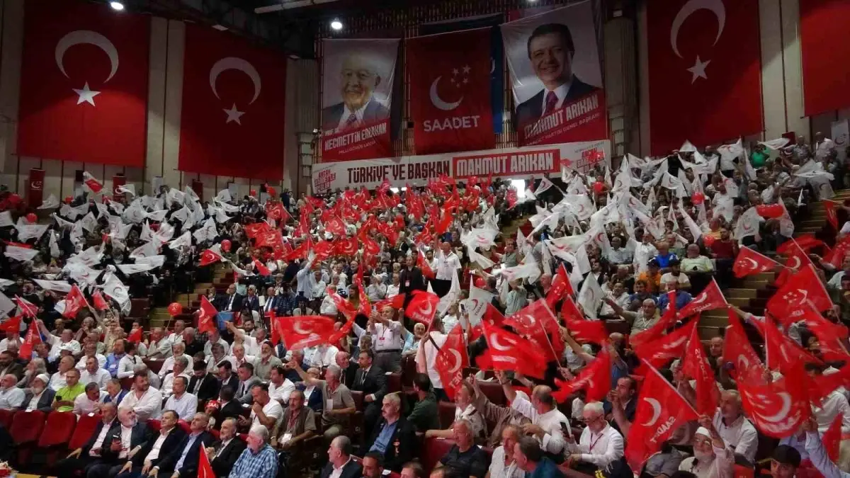 Saadet Partisi Genel Başkanı Mahmut Arıkan Trabzon'da Konuştu