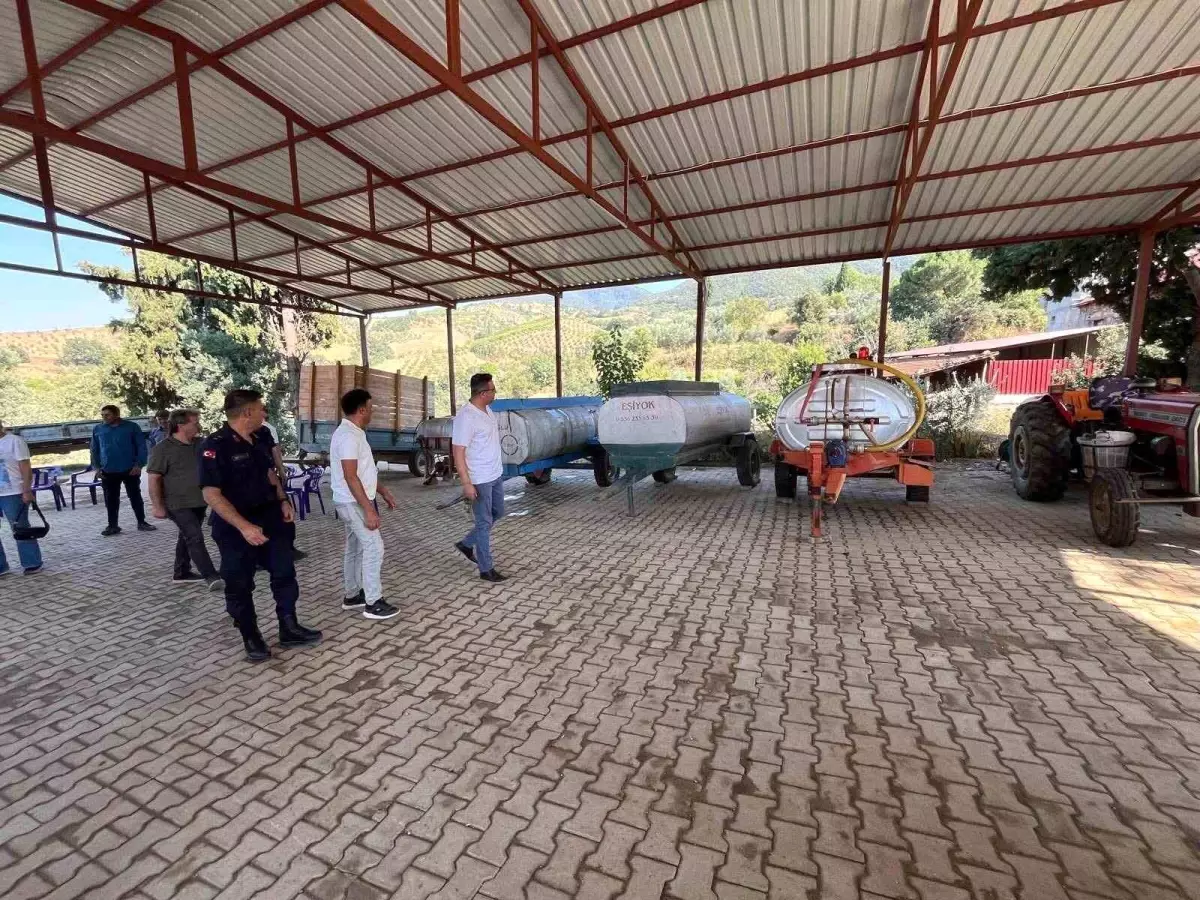 Manisa'da Orman Yangınlarına Karşı Bilgilendirme Çalışmaları