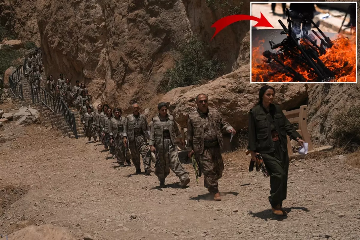 Silah yakma sonrası gözler PKK'nın üzerinde! 11 terör kampı boşaltılacak