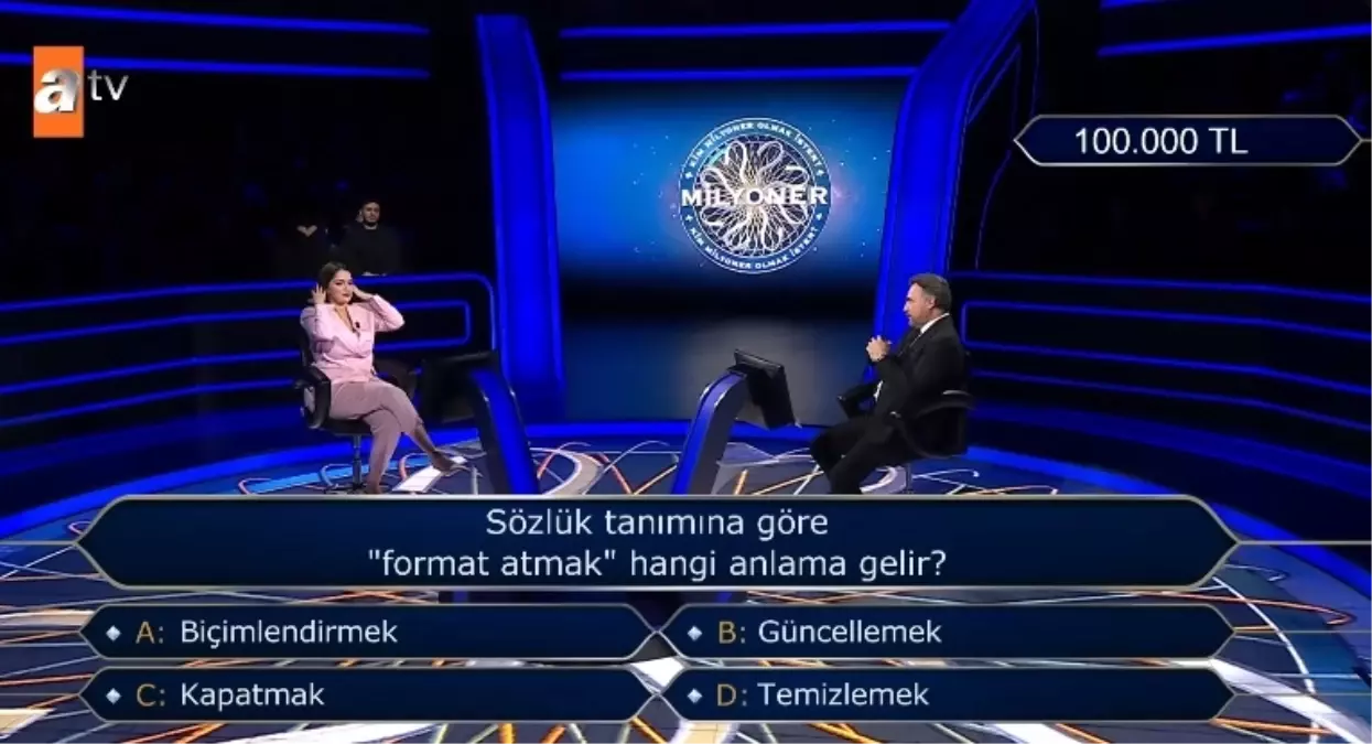 Sözlük tanımına göre 'format atmak' hangi anlama gelir?